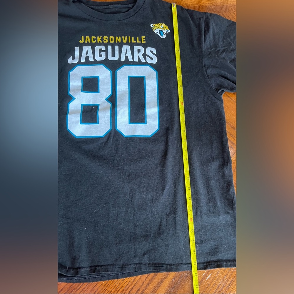 Julius Thomas 80 Jacksonville Jaguars NFL Football Short Sleeve T-Shirt XL Black - Picture 5 of 7